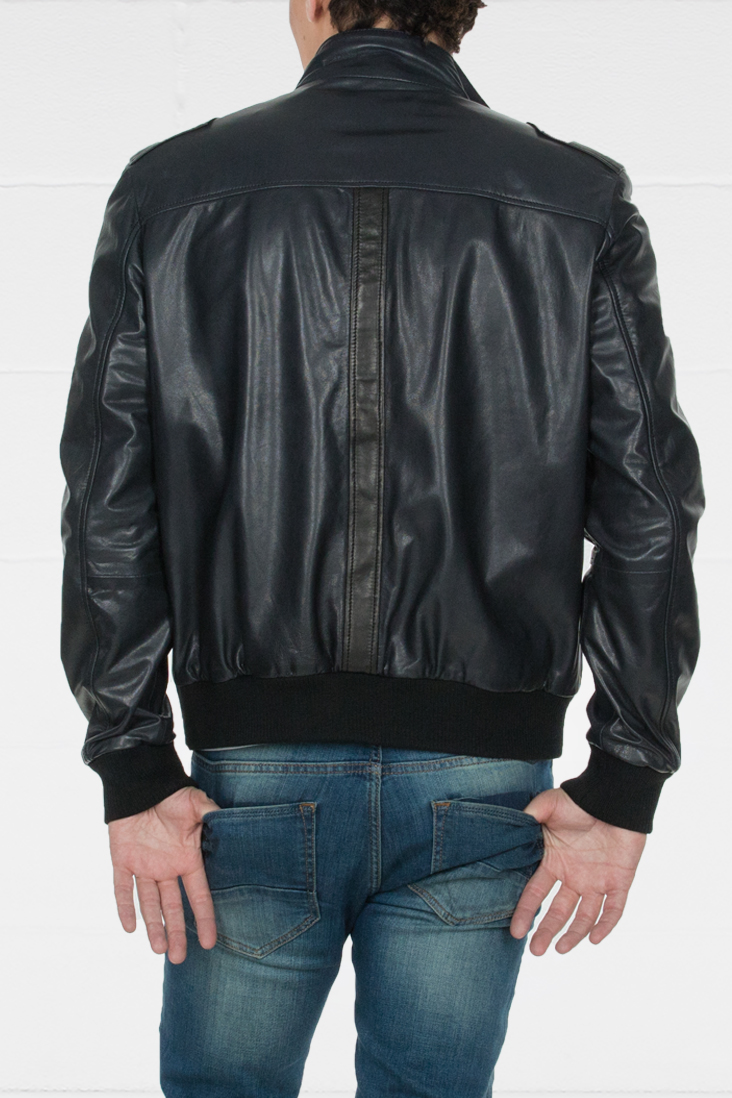 Deri Bomber Ceket