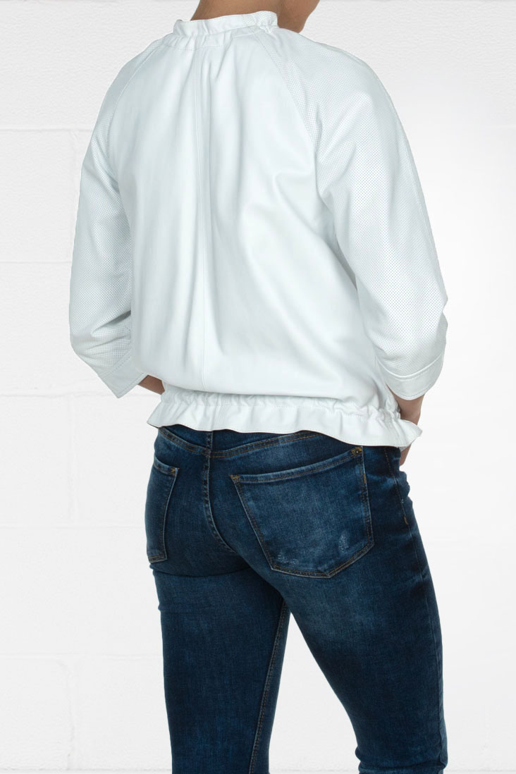 Deri Bomber Ceket