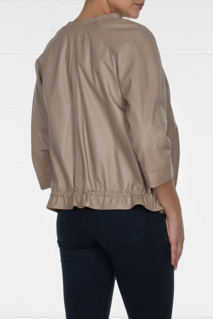 Deri Bomber Ceket