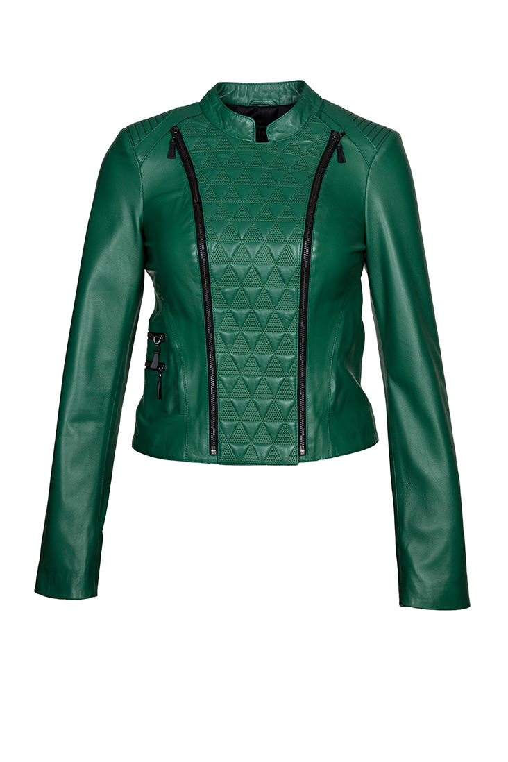Deri Biker Ceket
