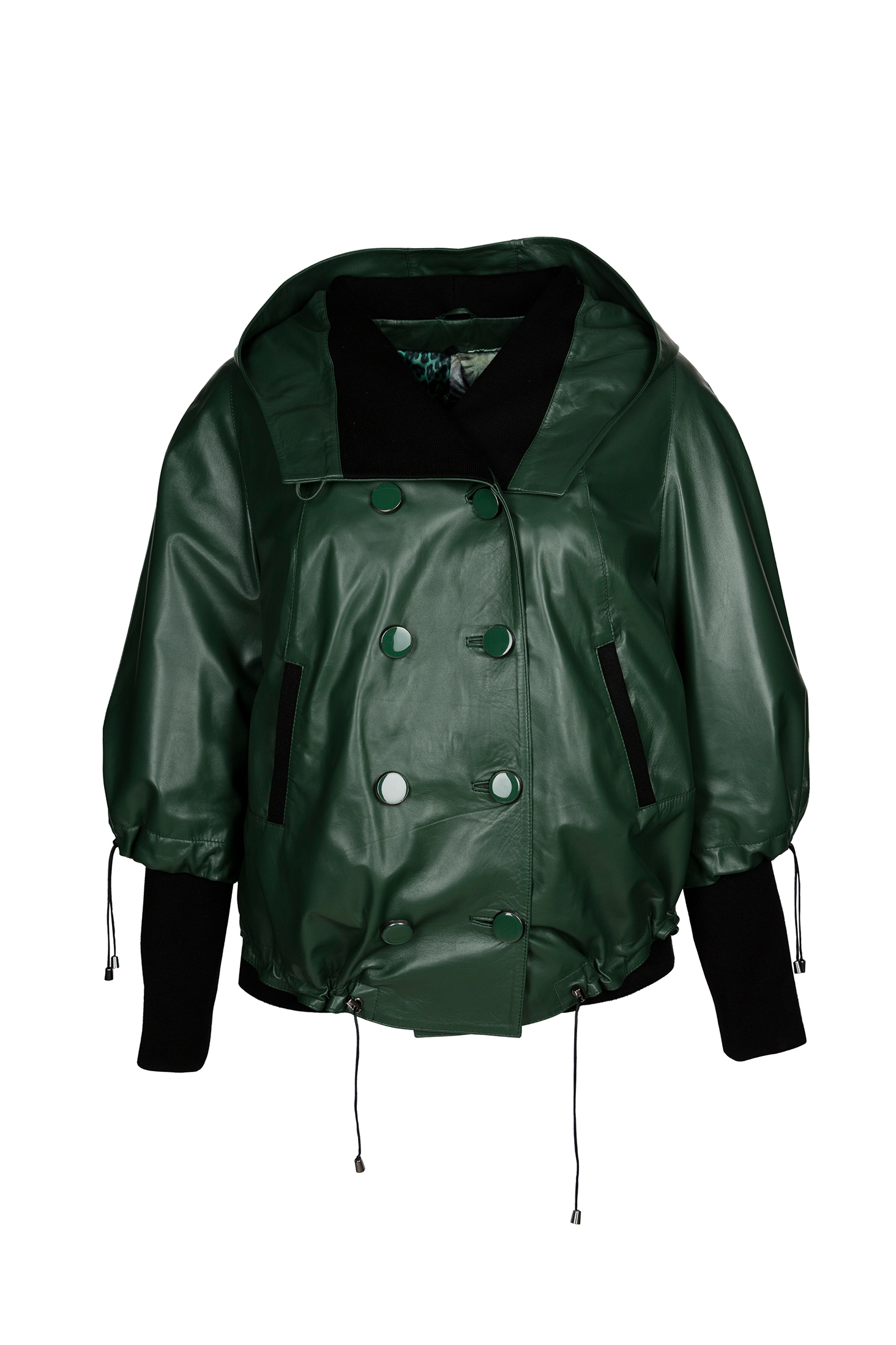 Deri Bomber Ceket