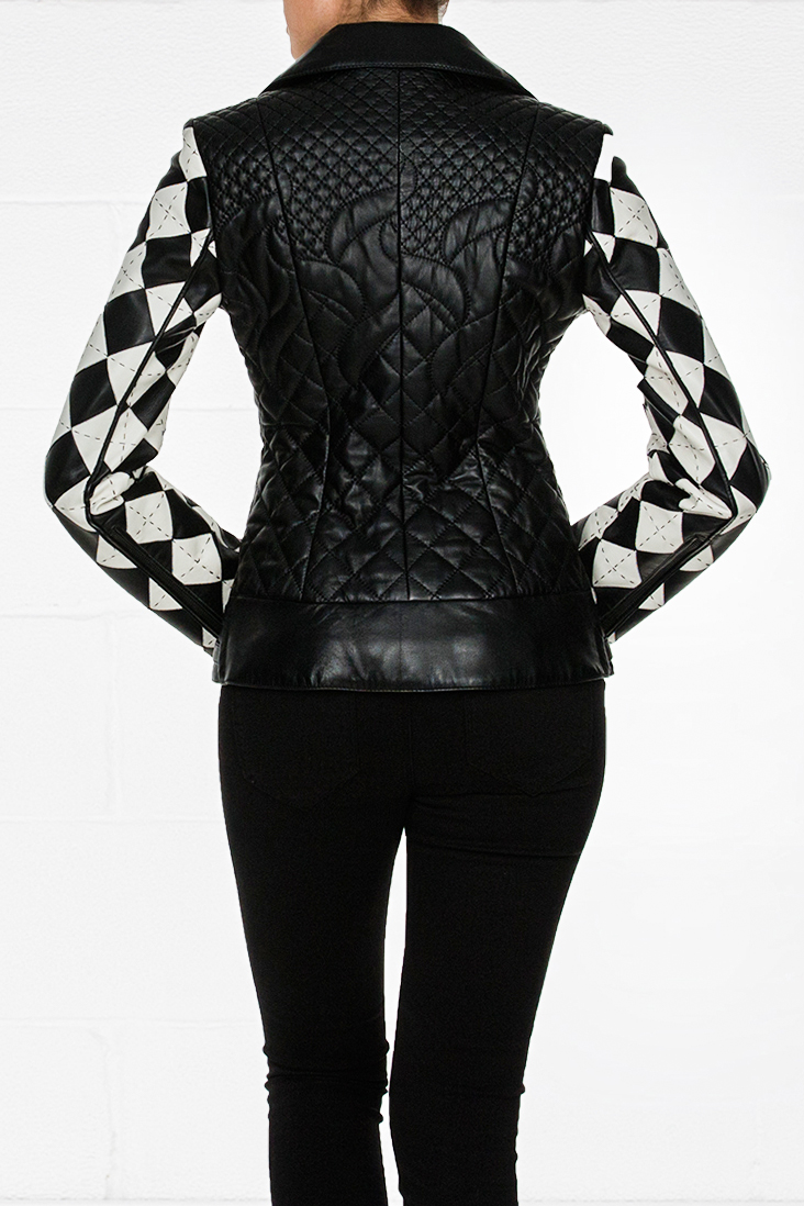 Deri Biker Ceket