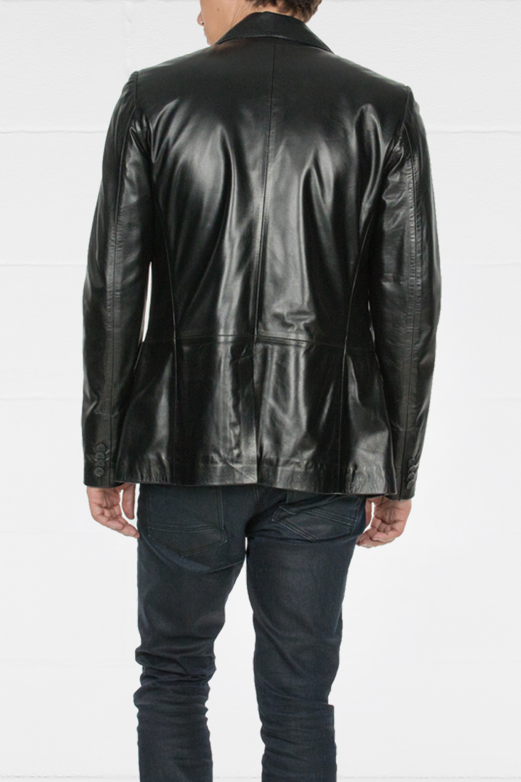 Deri Blazer Ceket