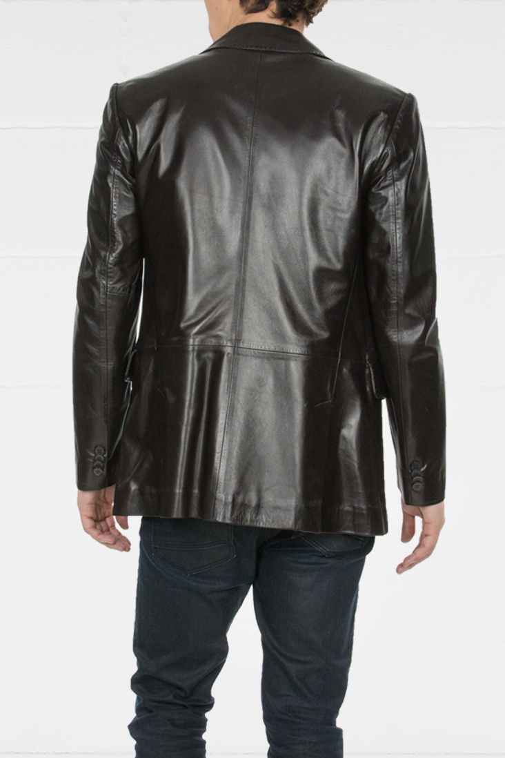 Deri Blazer Ceket