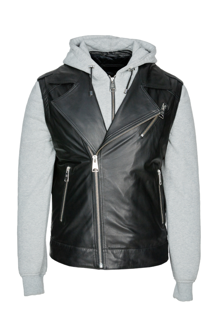 Deri Biker Ceket
