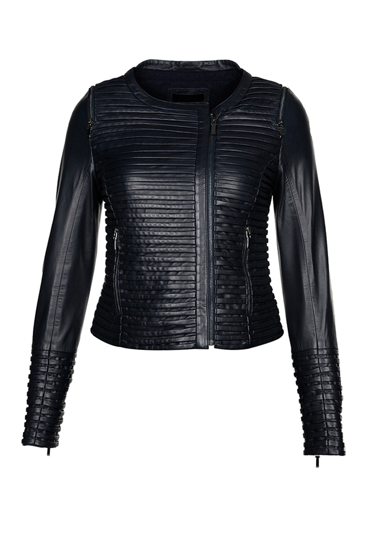 Deri Biker Ceket