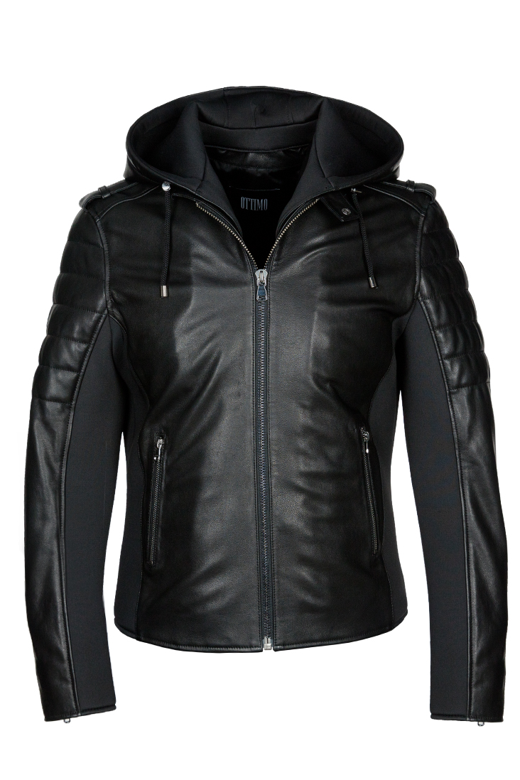 Deri Biker Ceket