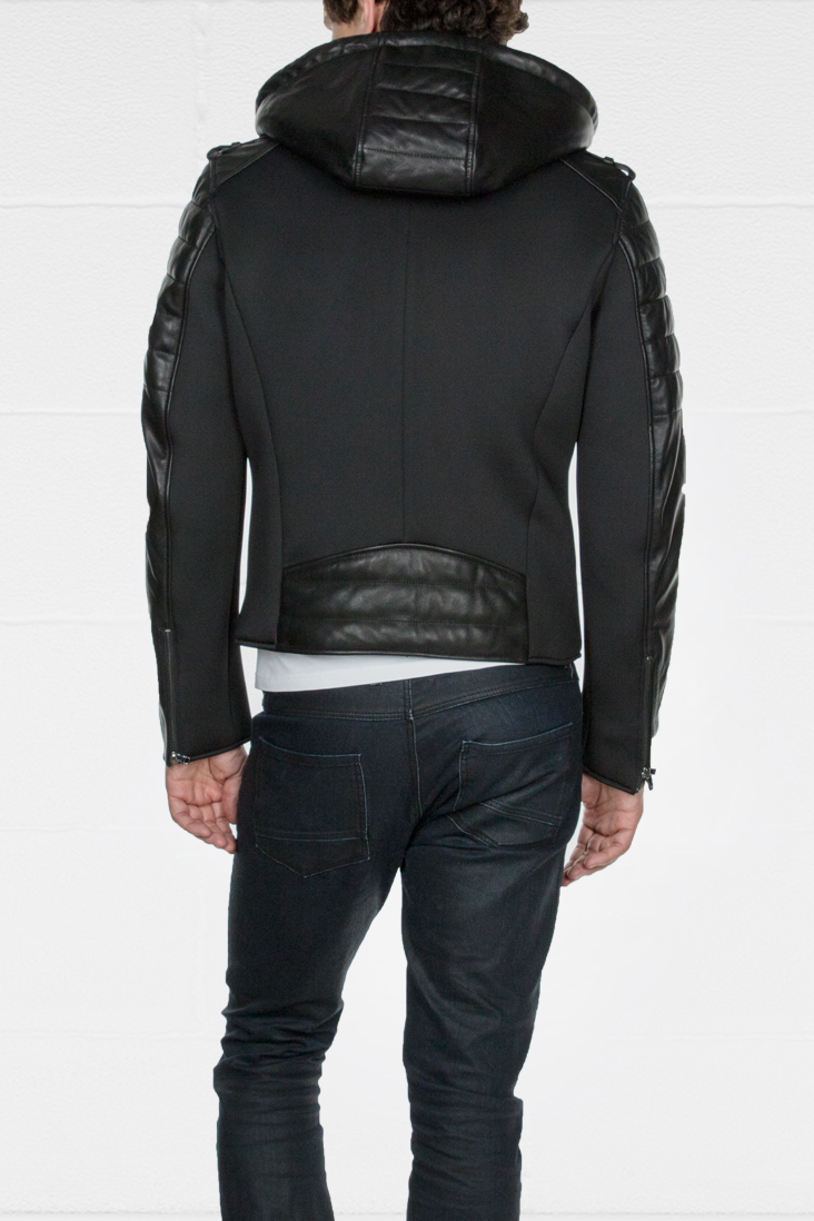 Deri Biker Ceket