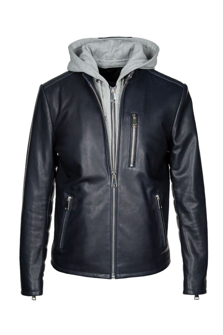 Deri Biker Ceket
