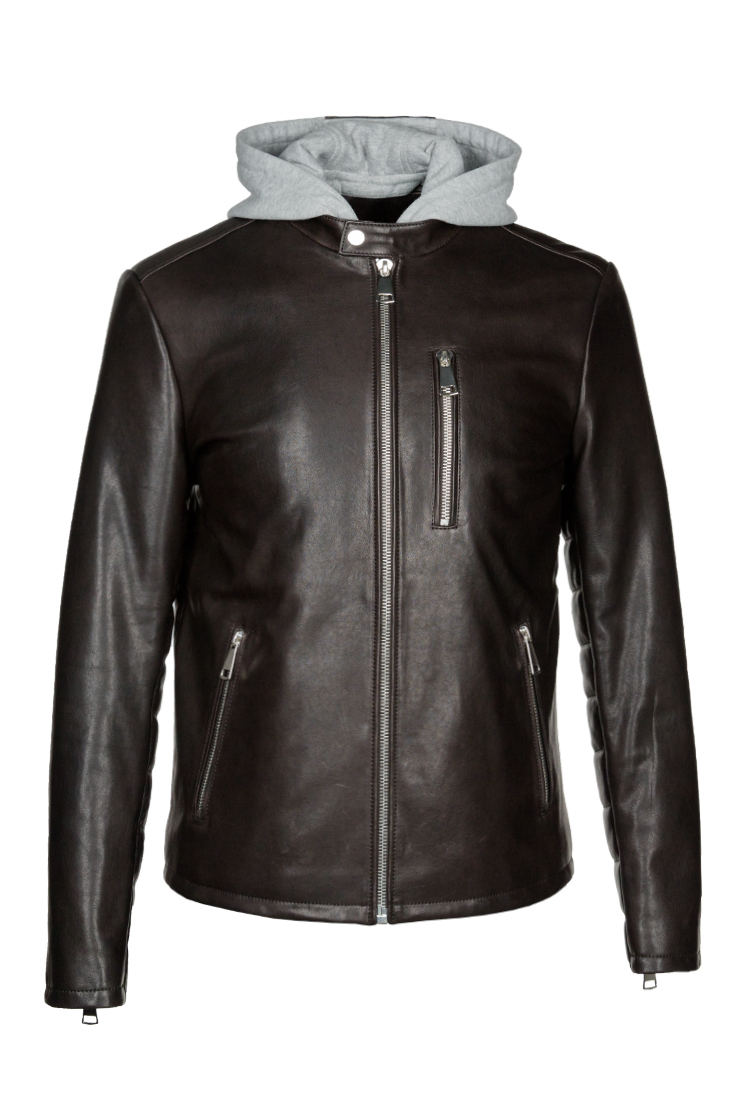 Deri Biker Ceket
