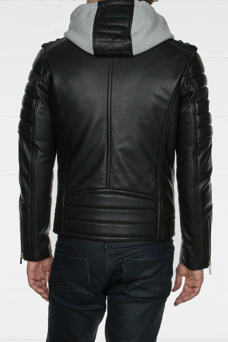 Deri Biker Ceket