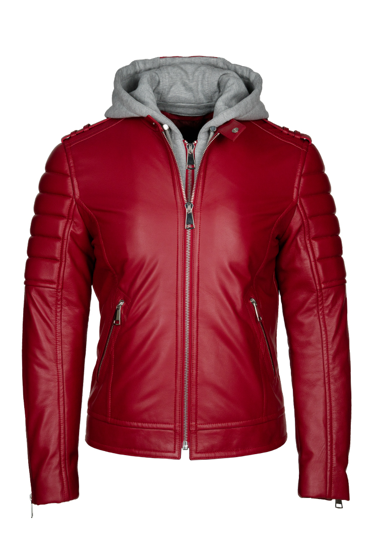 Deri Biker Ceket