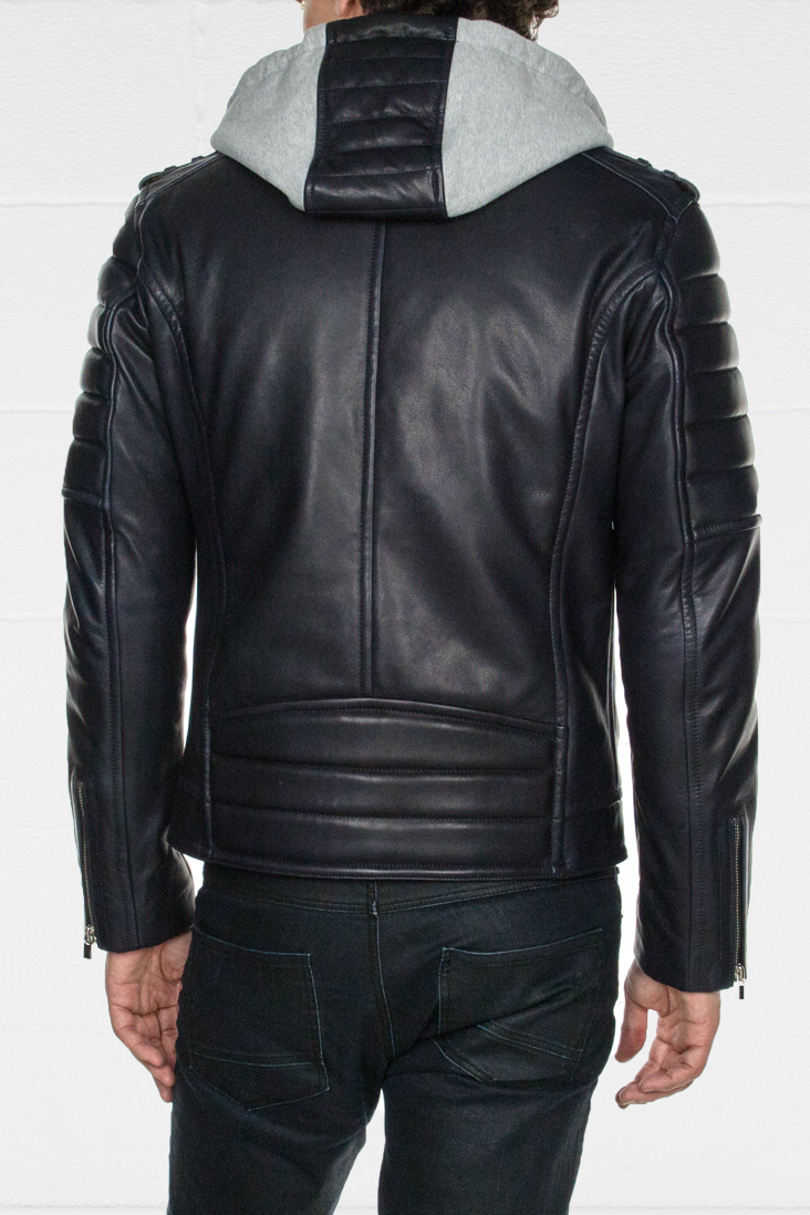 Deri Biker Ceket