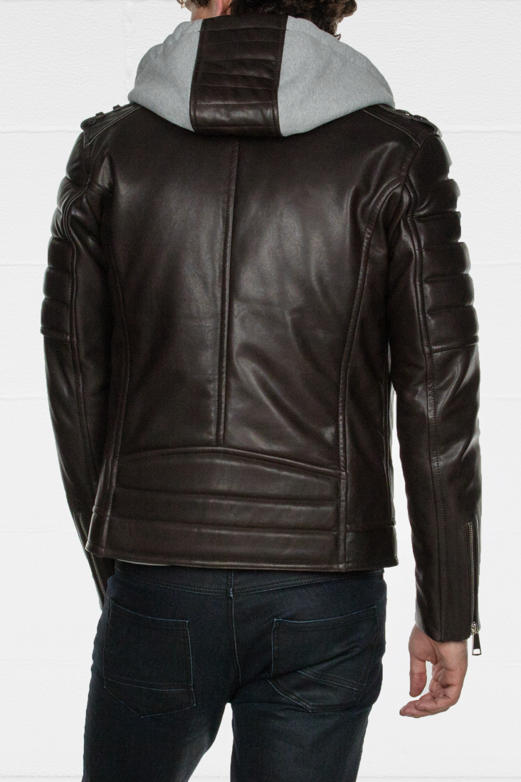 Deri Biker Ceket