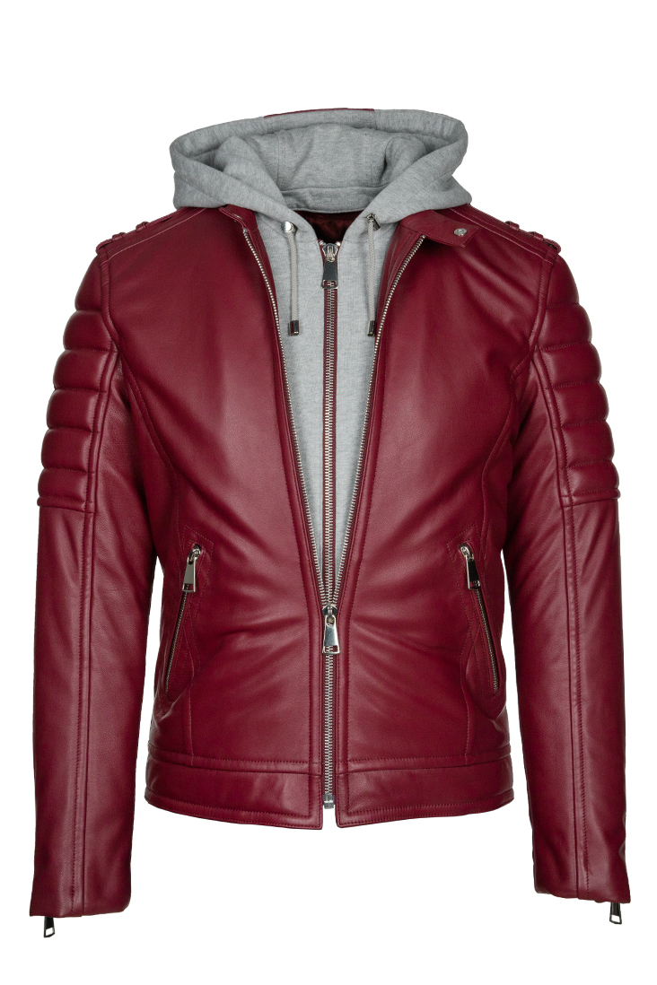 Deri Biker Ceket
