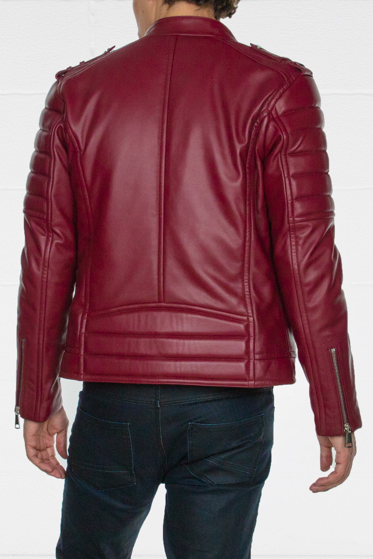 Deri Biker Ceket