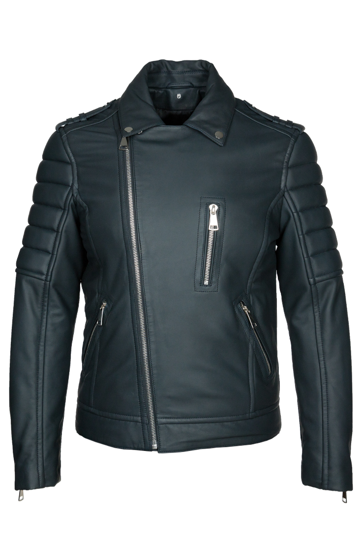 Deri Biker Ceket