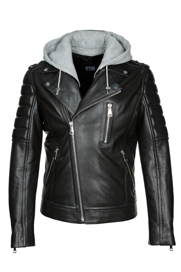 Deri Biker Ceket