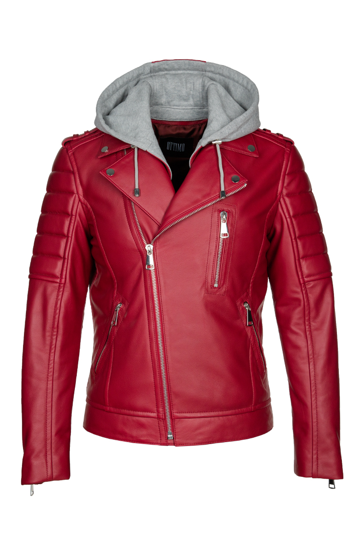 Deri Biker Ceket