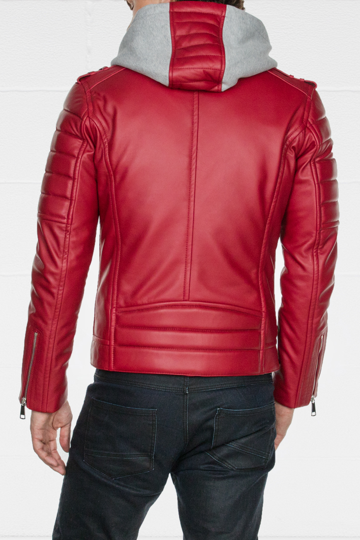 Deri Biker Ceket
