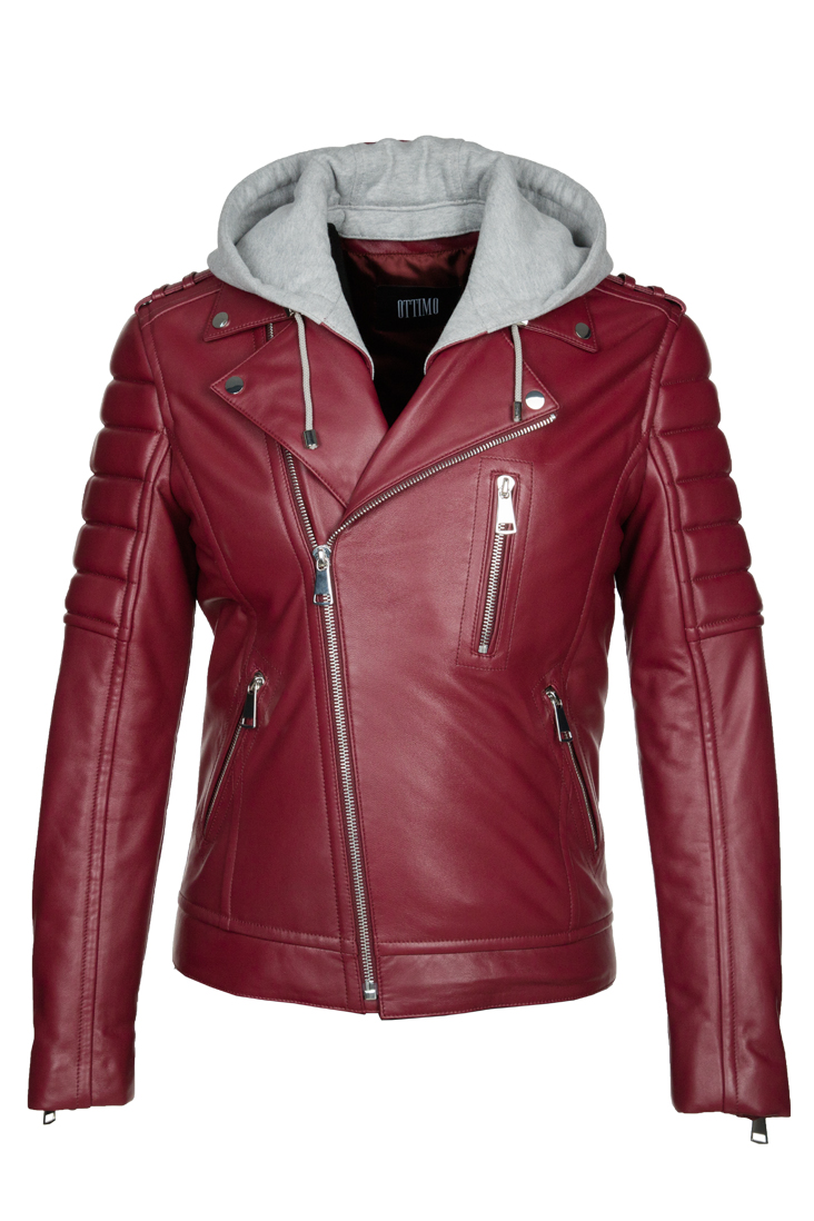 Deri Biker Ceket