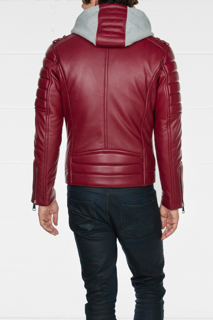 Deri Biker Ceket