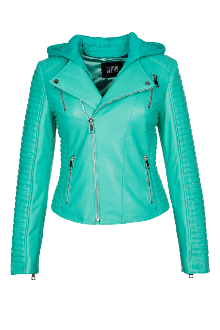 Deri Biker Ceket