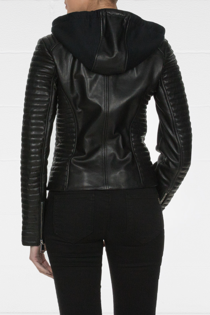 Deri Biker Ceket