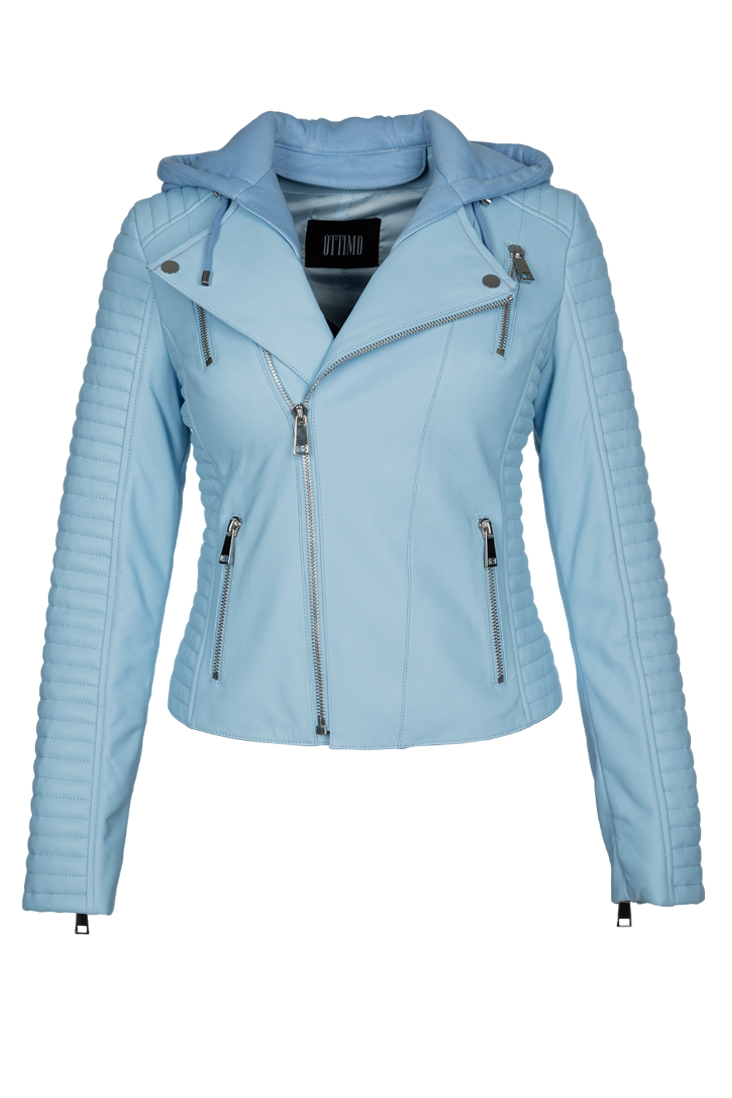 Deri Biker Ceket