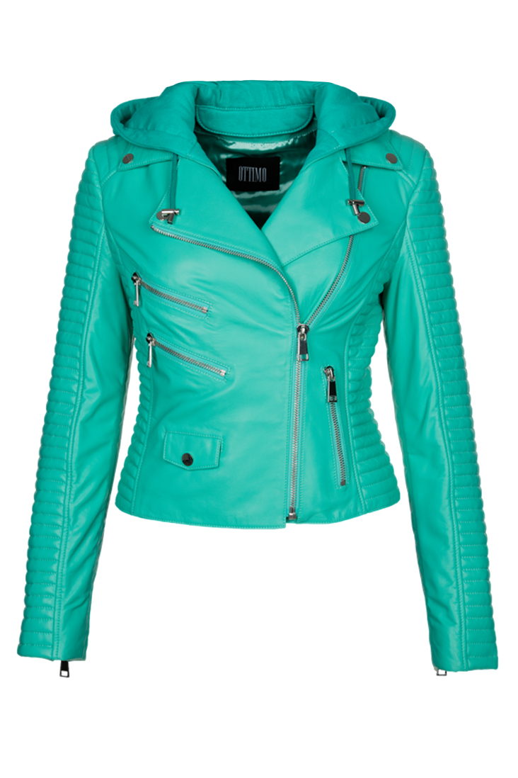 Deri Biker Ceket