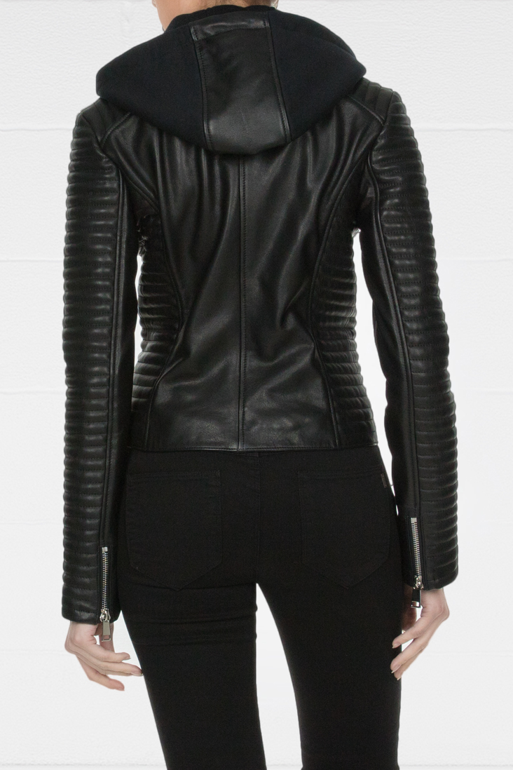 Deri Biker Ceket